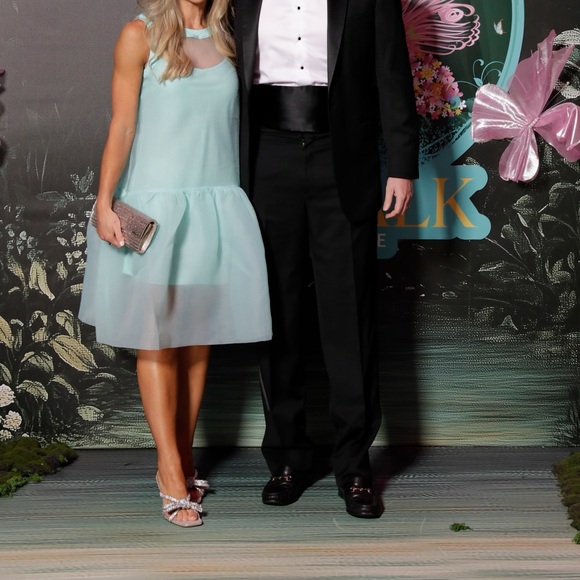 COPY - Cynthia Rowley teal dress - Picture 4 of 4